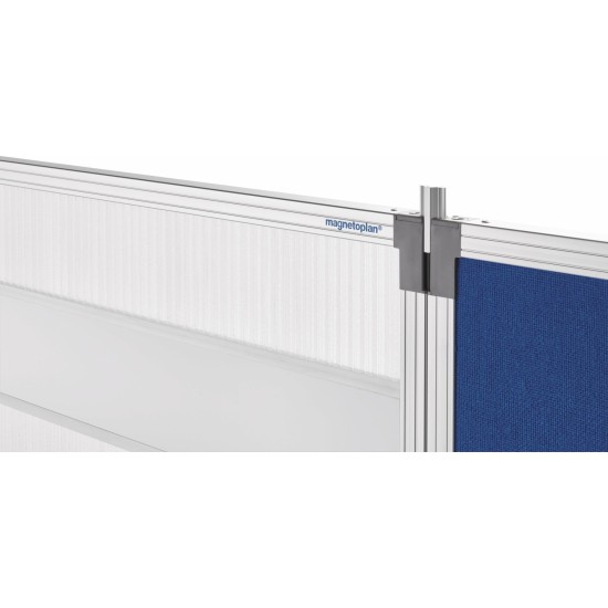 Panou despartitor MAGNETOPLAN acrilic, 1800x1000x500 mm si banda magnetica