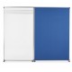 Panou despartitor MAGNETOPLAN acrilic, 1800x1000x500 mm si banda magnetica