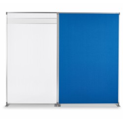 Panou despartitor MAGNETOPLAN acrilic, 1800x1000x50 mm