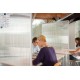 Panou despartitor MAGNETOPLAN acrilic, 1800x1000x50 mm