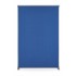 Panou despartitor MAGNETOPLAN textil, 1800x1250x500 mm, albastru