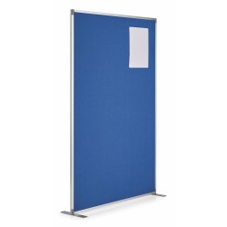 Panou despartitor MAGNETOPLAN textil, 1800x1250x500 mm, albastru