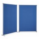 Panou despartitor MAGNETOPLAN textil, 1800x1250x500 mm, albastru