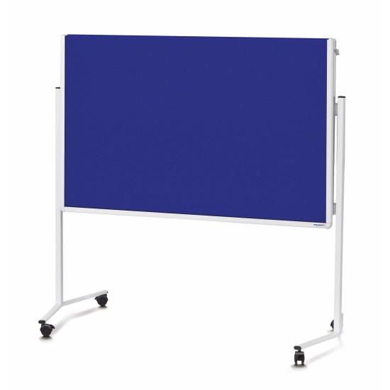 Panou prezentare MAGNETOPLAN mobil PLIABIL 1200 x 1500 mm, rama alba, dubla fata albastra Panou prezentare MAGNETOPLAN mobil PLIABIL 1200 x 1500 mm, rama alba, dubla fata albastra