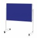 Panou prezentare MAGNETOPLAN mobil PLIABIL 1200 x 1500 mm, rama alba, dubla fata albastra Panou prezentare MAGNETOPLAN mobil PLIABIL 1200 x 1500 mm, rama alba, dubla fata albastra