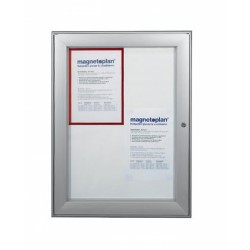 Avizier de exterior magnetic MGN "de luxe" 9*A4, 664x926 mm