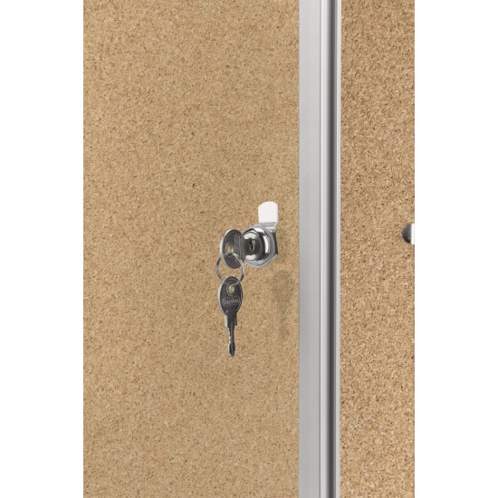 Avizier de interior pluta MAGNETOPLAN SP 6*A4, 800x680 mm