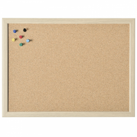 Panou pluta MAGNETOPLAN 800 x 600 mm, rama lemn