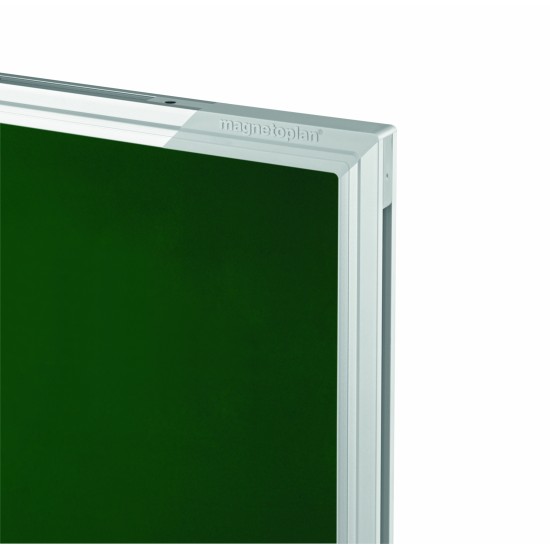 Tabla scolara verde MAGNETOPLAN SP 2000 x 1000 mm"Cu tabla scolara verde, lectiile devin interactive : o poti deplasa cu usurinta dintr-o incapare in cealalta datorita sistemului rotativ. Scrie cu creta iar apoi sterge cu un buretele (pe care il gase