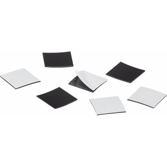 Patratele magnetice MAGNETOPLAN Takkis 20x20x0.75mm, 60 buc/set