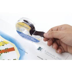 Banda magnetica MAGNETOPLAN in dispenser, 19 mm x 5 m
