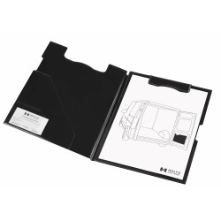 Clipboard magnetic MAGNETOPLAN dublu, negru