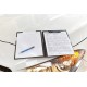 Clipboard magnetic MAGNETOPLAN dublu, negru
