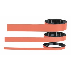 Banda magnetica MAGNETOPLAN portocaliu 1000 x 5 mm