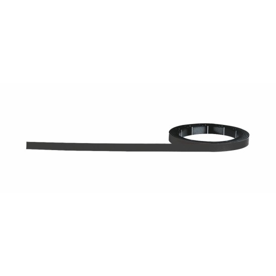 Banda magnetica MAGNETOPLAN negru 1000 x 5 mm