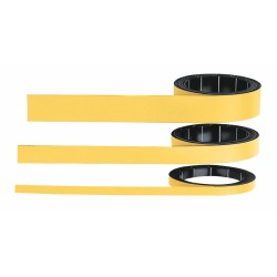 Banda magnetica MAGNETOPLAN galbena 1000 x 5 mm