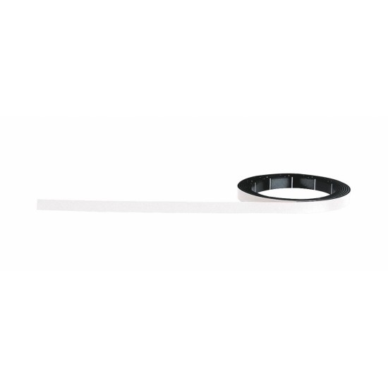 Banda magnetica MAGNETOPLAN alba 1000 x 5 mm