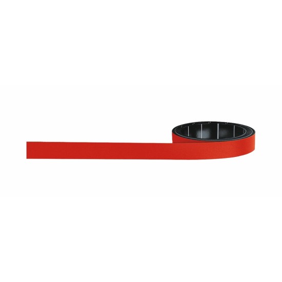 Banda magnetica MAGNETOPLAN rosu 1000 x 10 mm