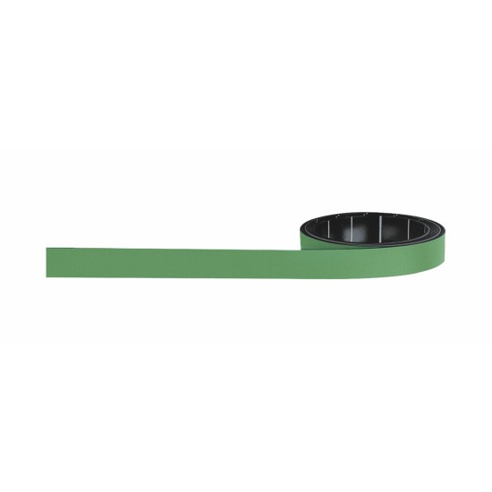 Banda magnetica MAGNETOPLAN verde 1000 x 10 mm