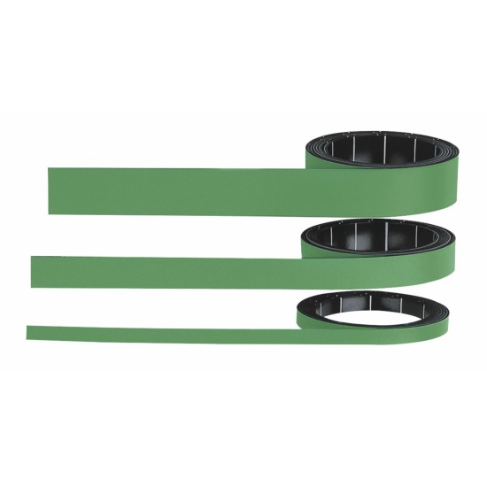 Banda magnetica MAGNETOPLAN verde 1000 x 10 mm