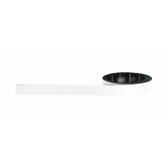 Banda magnetica MAGNETOPLAN alba 1000 x 10 mm