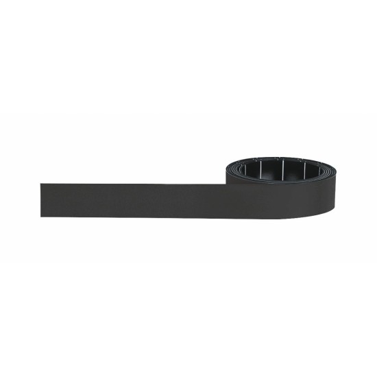 Banda magnetica MAGNETOPLAN negru 1000 x 15 mm