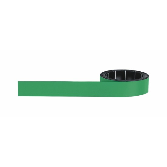 Banda magnetica MAGNETOPLAN verde 1000 x 15 mm