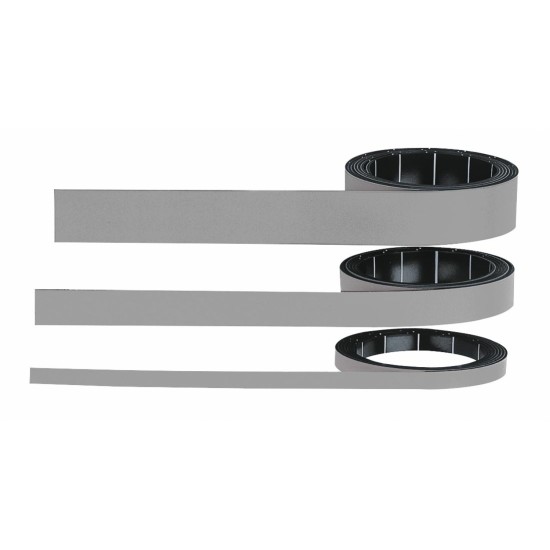 Banda magnetica MAGNETOPLAN gri 1000 x 15 mm
