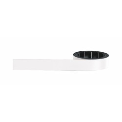 Banda magnetica MAGNETOPLAN alba 1000 x 15mm