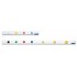 Banda magnetica MAGNETOPLAN alba, 1000x50 mm, 10 buc/set