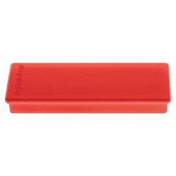 Magneti MAGNETOPLAN rectangulari 54x19x8mm, rosu 10 buc/set