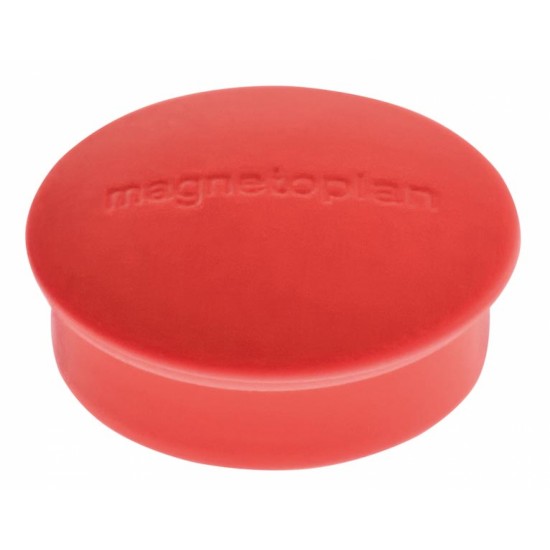 Magneti MAGNETOPLAN Discofix MINI  20 mm, rosu 10 buc/set