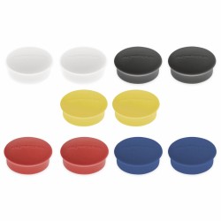 Magneti MAGNETOPLAN Discofix MINI  20 mm, gri 10 buc/set