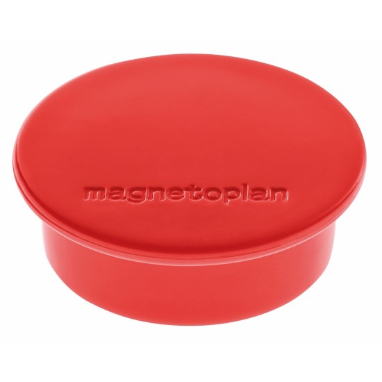 Magneti MAGNETOPLAN Discofix COLOR Ã˜ 40 mm, rosu 10 buc/set