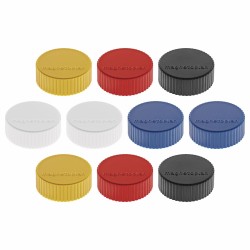 Magneti MAGNETOPLAN Discofix MAGNUM 34 mm, galben 10 buc/set