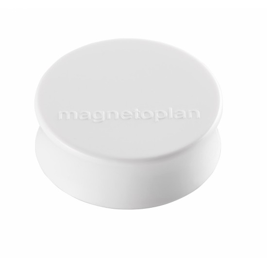 Magneti MAGNETOPLAN ERGO Large  34 x 17,5 mm, alb 10 buc/set