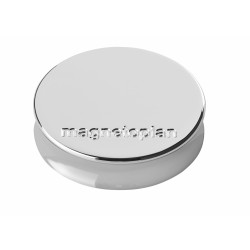 Magneti MAGNETOPLAN ERGO Medium 30 x 8 mm, silver 10 buc/set