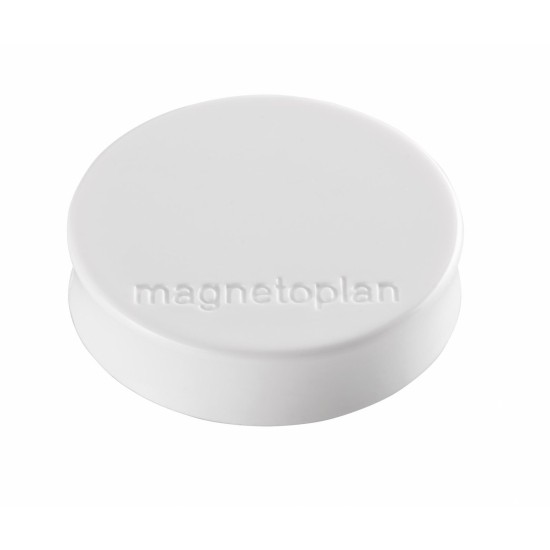 Magneti MAGNETOPLAN ERGO Medium  30 x 8 mm, alb 10 buc/set