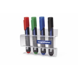 Suport magnetic MAGNETOPLAN pentru 4 markere - acrilic