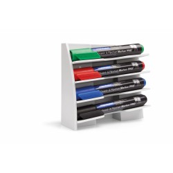 Suport magnetic MAGNETOPLAN pentru 4 markere - plastic rigid