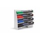 Suport magnetic MAGNETOPLAN pentru 4 markere - plastic rigid