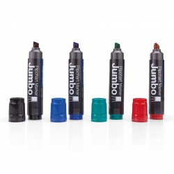 Marker pt flipchart MAGNETOPLAN Jumbo - set 4 culori asortate