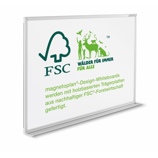 Whiteboard MAGNETOPLAN Ceramic CC 600 x 450 mm