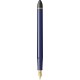 Stilou Caligrafic Fude de Mannen Dark Blue GT 40º Nib