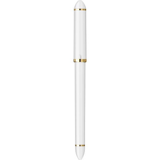 Stilou Caligrafic Fude de Mannen Pearl White GT 40º Nib