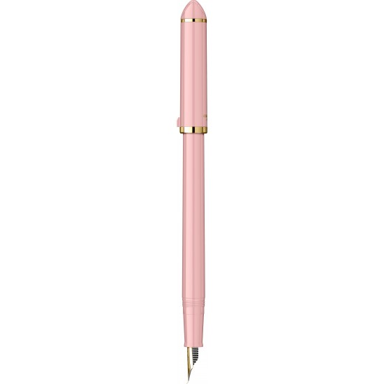 Stilou Caligrafic Fude de Mannen Pearl Pink GT 40º Nib