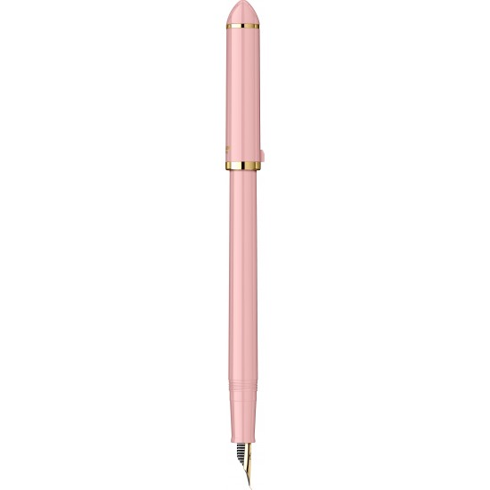 Stilou Caligrafic Fude de Mannen Pearl Pink GT 40º Nib