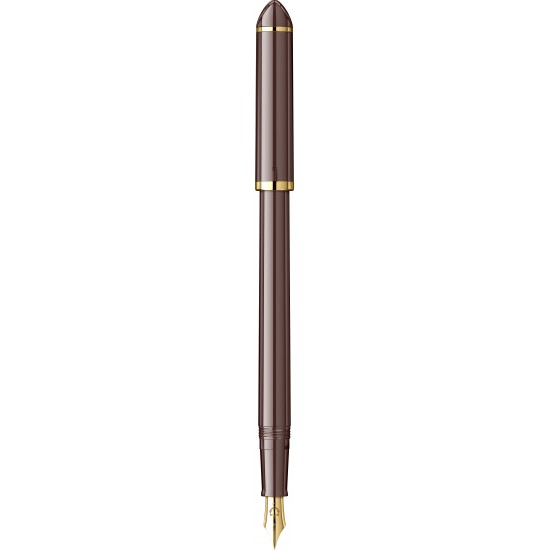 Stilou Caligrafic Fude de Mannen Pearl Brown GT 40º Nib