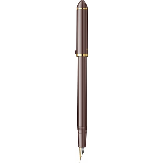 Stilou Caligrafic Fude de Mannen Pearl Brown GT 40º Nib