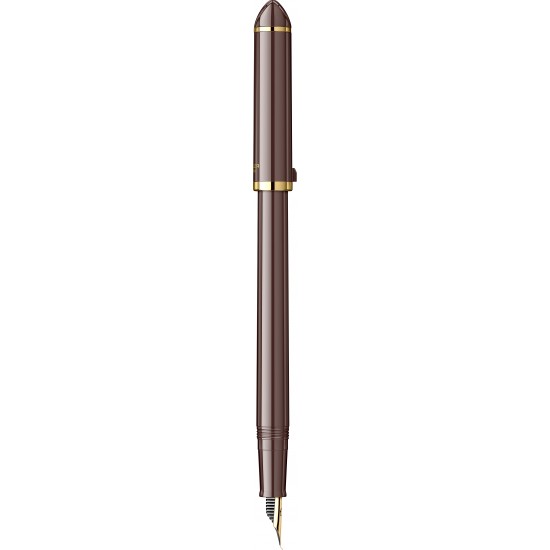 Stilou Caligrafic Fude de Mannen Pearl Brown GT 40º Nib